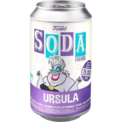 Funko Pop! Ursula Soda Canister with Trident and Crown Box