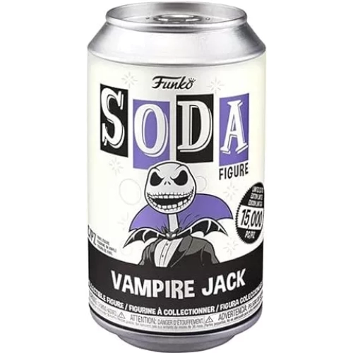 Funko Pop! Vampire Jack Soda Canister Disney Tim Burton's The Nightmare Before Christmas Box