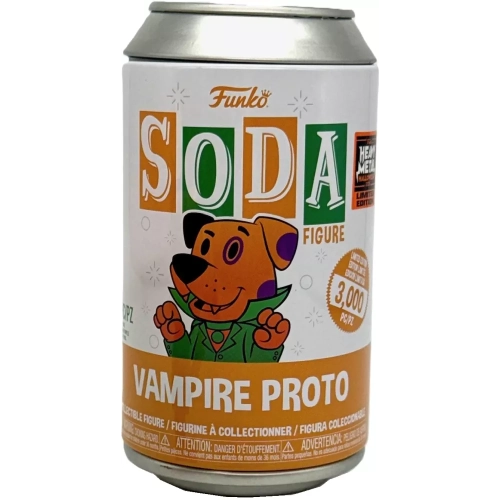 Funko Pop! Vampire Proto Soda Canister Airbrush Vinyl Figure Box