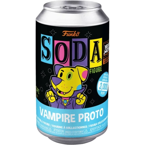 Funko Pop! Vampire Proto Soda Canister Blacklight Vinyl Figure Box