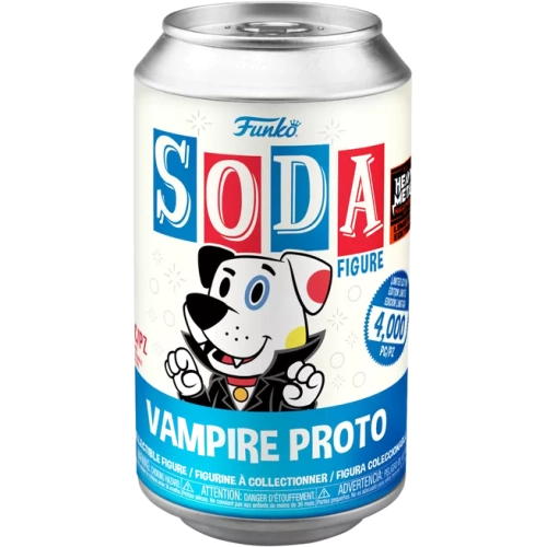 Funko Pop! Vampire Proto Soda Canister Flocked Vinyl Figure Box