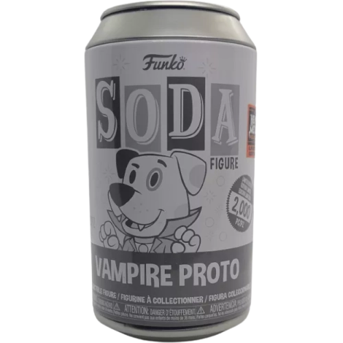 Funko Pop! Vampire Proto Soda Canister Translucent Box