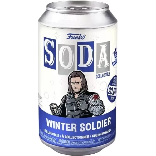 Funko Pop! Winter Soldier Soda Canister Marvel Captain America Civil War Box