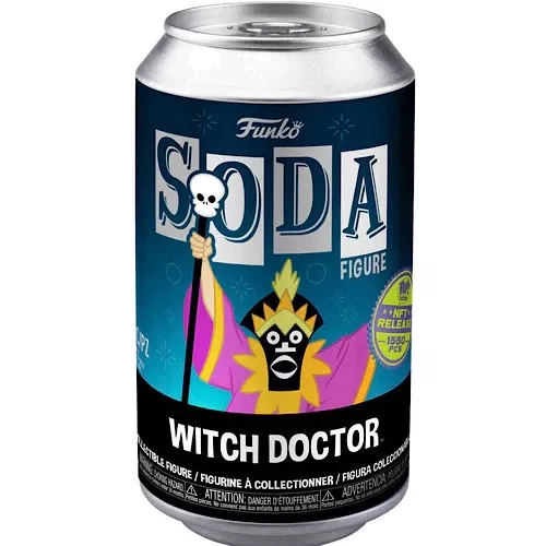 Funko Pop! Witch Doctor Soda Canister Scooby-Doo! Vinyl Figure Box