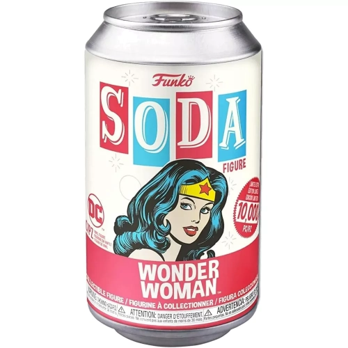 Funko Pop! Wonder Woman Soda Canister Vinyl Figure Box
