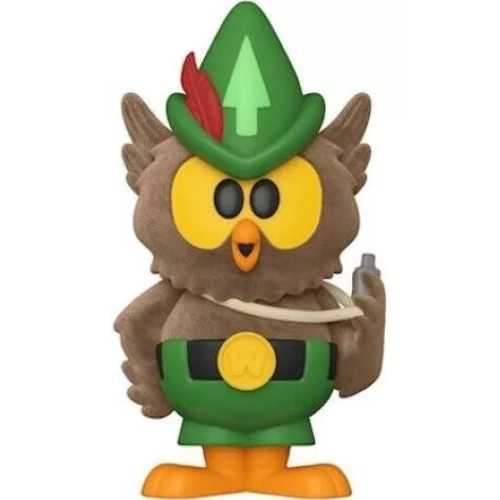 Funko Pop! Woodsy Owl Soda Canister Chase Flocked United States Forest Service