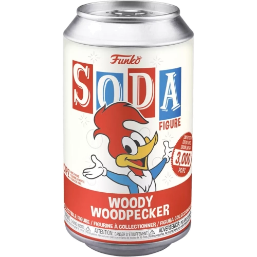 Funko Pop! Woody Woodpecker Soda Canister Walter Lantz Box