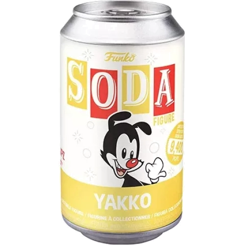 Funko Pop! Yakko Soda Canister Animaniacs Vinyl Figure Box