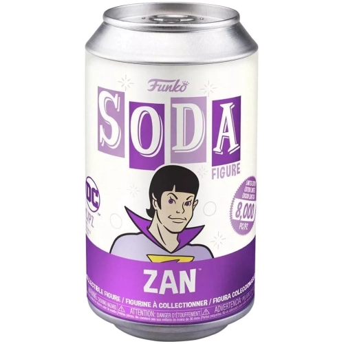 Funko Pop! Zan Soda Canister Wonder Twins Vinyl Figure Box