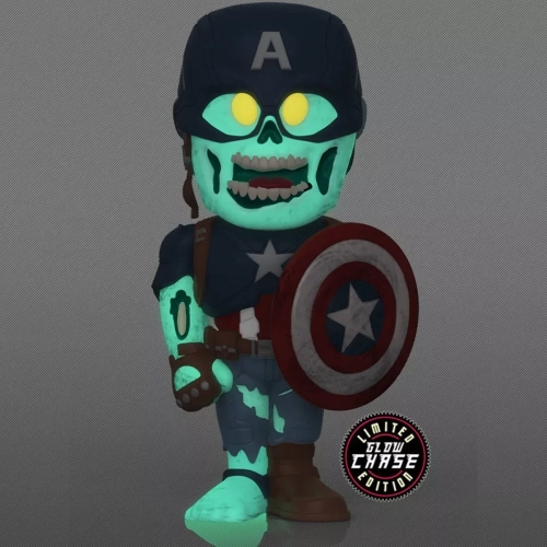 Funko Pop! Zombie Captain America Soda Canister Chase