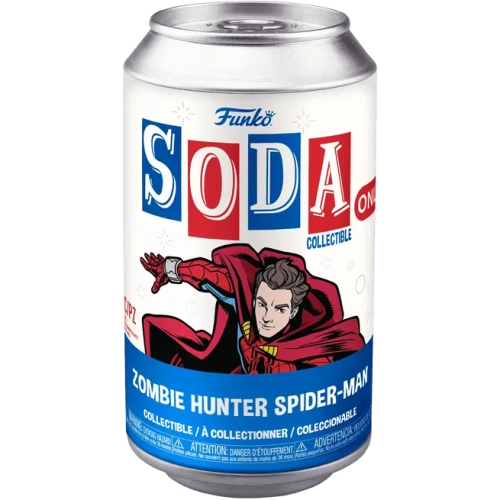 Funko Pop! Zombie Hunter Spider-Man Soda Canister Marvel Studios What If...? Box