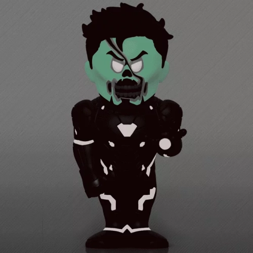 Funko Pop! Zombie Iron Man Soda Canister Raising Repulsor