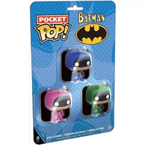 Funko Pop! Batman 3 Pack Pink Heroes Vinyl Figure Box