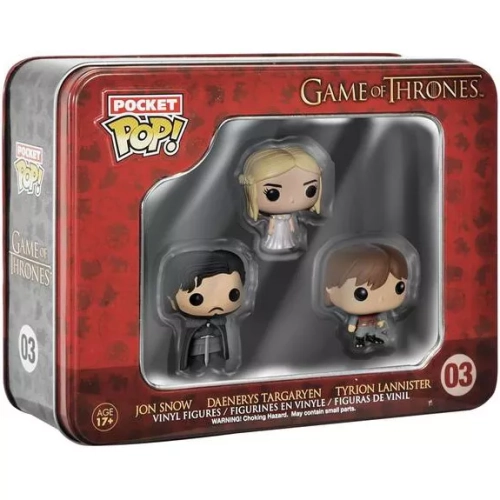 Funko Pop! Jon Snow #03 Game of Thrones Pocket Pop Box