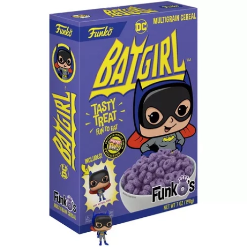 Funko Pop! Batgirl Batman The Animated Series Pocket Pop Multigrain Cereal Box