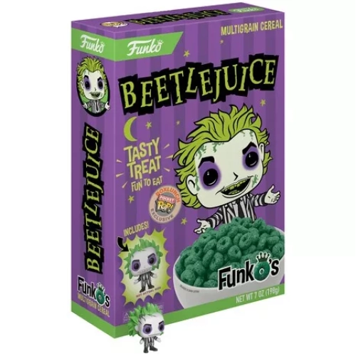 Funko Pop! Beetlejuice Pocket Pop Multigrain Cereal Box