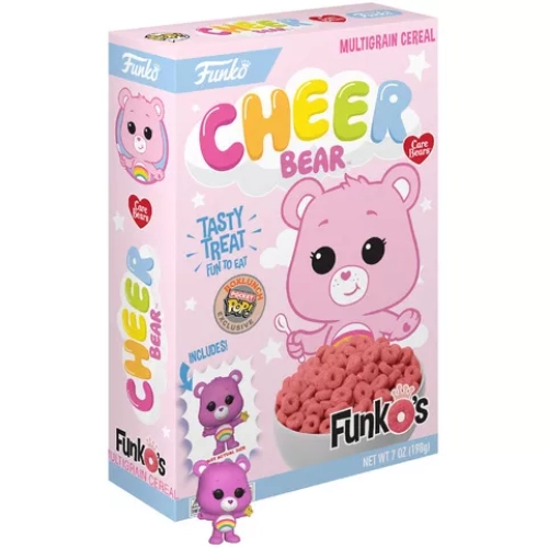 Funko Pop! Cheer Bear Care Bears Pocket Pop Multigrain Cereal Box