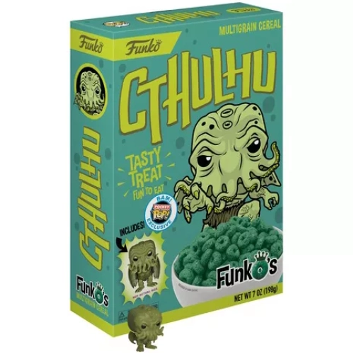 Funko Pop! Cthulhu Cthulhu Master of R'lyeh Pocket Pop Multigrain Cereal Box