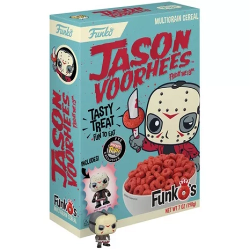 Funko Pop! Jason Voorhees Friday the 13th Pocket Pop Multigrain Cereal Box