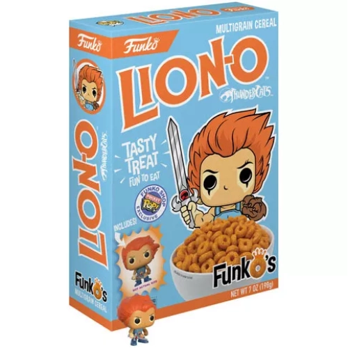 Funko Pop! Lion-O Thundercats Classic Pocket Pop Multigrain Cereal Box