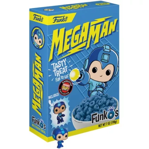 Funko Pop! Mega Man Pocket Pop Multigrain Cereal Vinyl Figure Box
