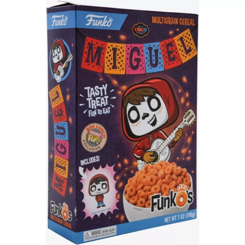 Funko Pop! Miguel Disney Pixar Coco Pocket Pop Multigrain Cereal Box