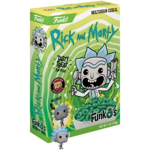 Funko Pop! Rick Rick and Morty Pocket Pop Multigrain Cereal Box