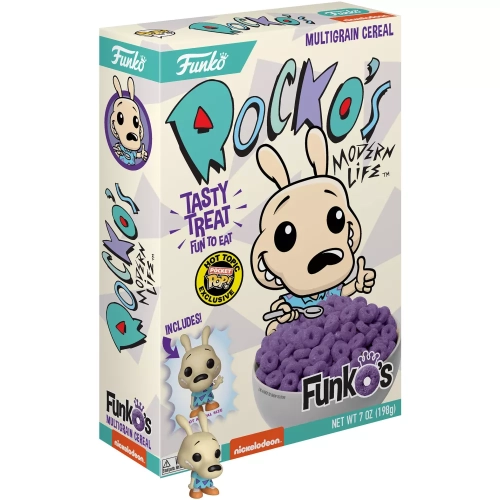 Funko Pop! Rocko Nickelodeon Rocko's Modern Life Pocket Pop Multigrain Cereal Box