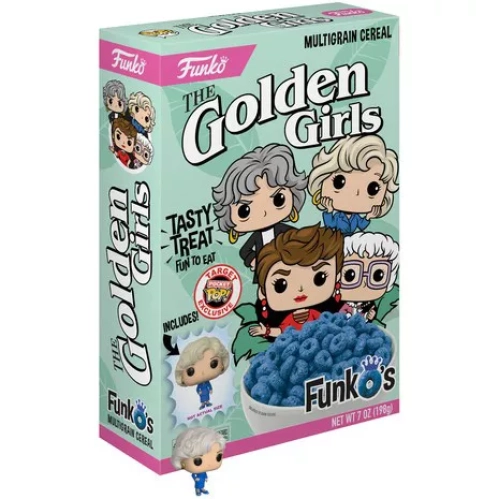 Funko Pop! Rose The Golden Girls Pocket Pop Multigrain Cereal Box