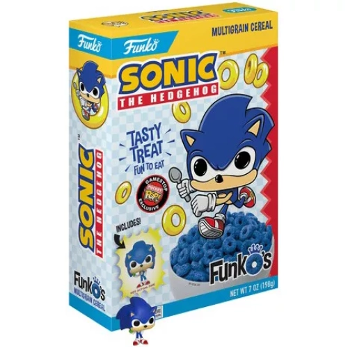 Funko Pop! Sonic Sonic the Hedgehog Pocket Pop Multigrain Cereal Box