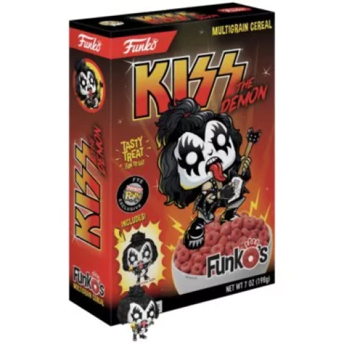 Funko Pop! The Demon Kiss Pocket Pop Multigrain Cereal Box