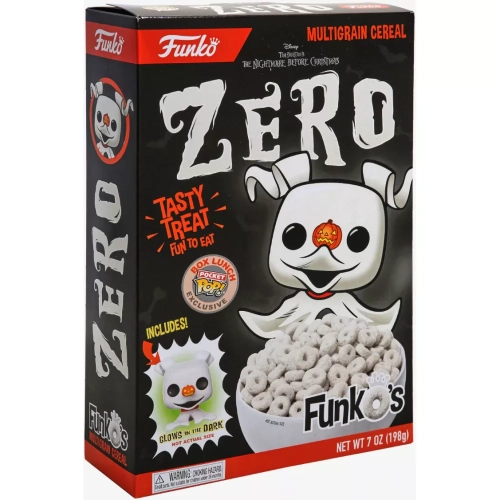 Funko Pop! Zero Glows in the Dark Disney Tim Burton's The Nightmare Before Christmas Box