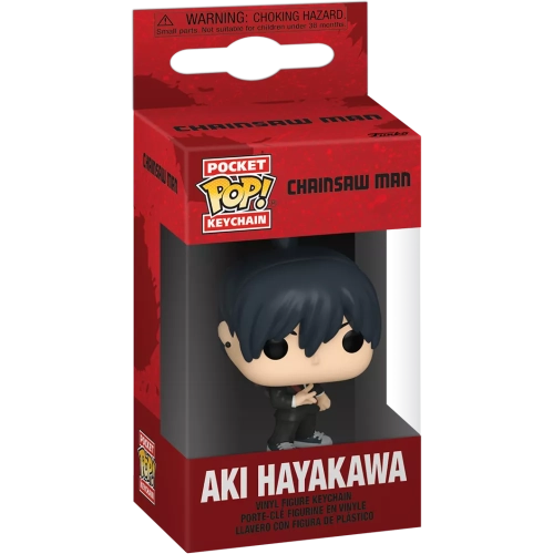 Funko Pop! Aki Hayakawa Pocket Pop! Keychain Chainsaw Man Box