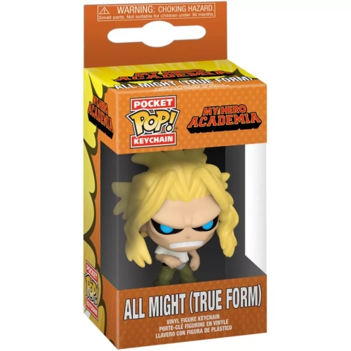 Funko Pop! All Might (True Form) Pocket Pop! Keychain Box