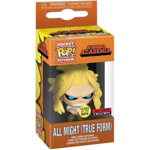 Funko Pop! All Might (True Form) Pocket Pop! Keychain Box