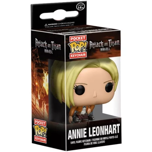 Funko Pop! Annie Leonhart Pocket Pop! Keychain Attack on Titan Box