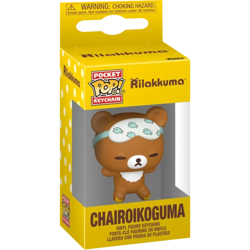 Funko Pop! Chairoikoguma Pocket Pop! Keychain Rilakkuma Box
