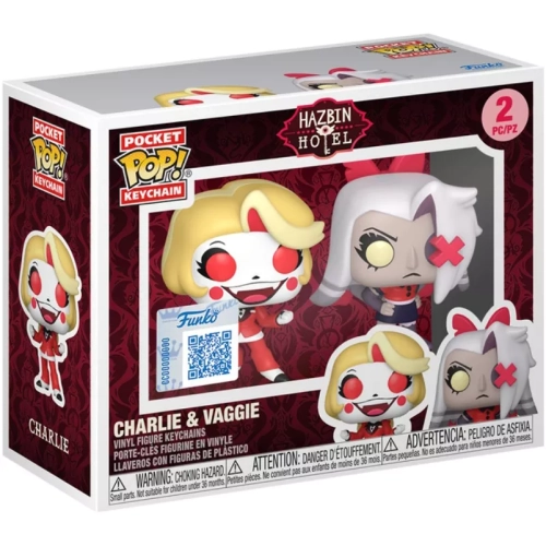 Funko Pop! Charlie 2 Pack Hazbin Hotel Animation Vinyl Figure Box
