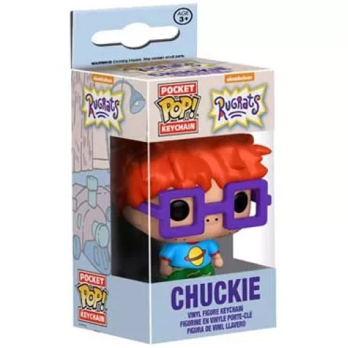 Funko Pop! Chuckie Pocket Pop! Keychain Nickelodeon Rugrats Box