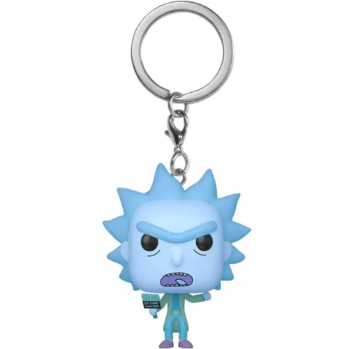 Funko Pop! Hologram Rick Clone Pocket Pop! Keychain