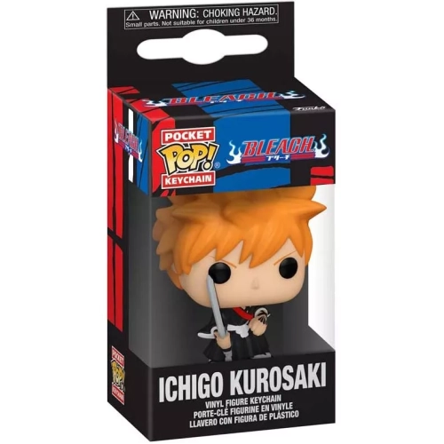 Funko Pop! Ichigo Kurosaki Pocket Pop! Keychain Bleach Box