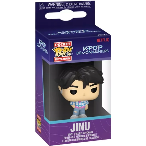 Funko Pop! Jinu Pocket Pop! Keychain KPop Demon Hunters Box