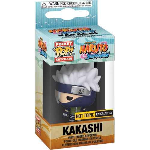 Funko Pop! Kakashi Pocket Pop! Keychain Shonen Jump Naruto Shippuden Box