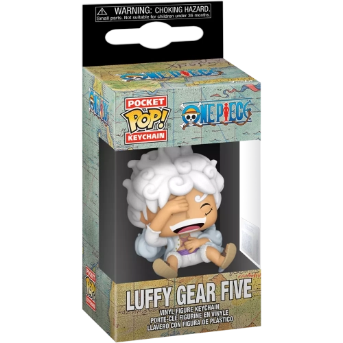 Funko Pop! Luffy Gear Five Pocket Pop! Keychain One Piece Box
