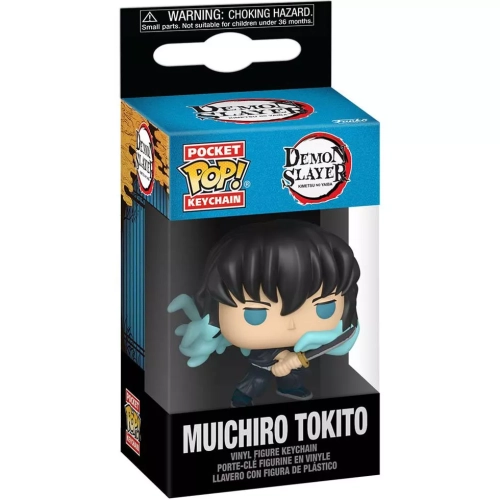 Funko Pop! Muichiro Tokito Pocket Pop! Keychain Demon Slayer Kimetsu no Yaiba Box