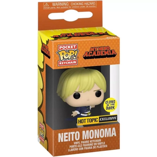 Funko Pop! Neito Monoma Pocket Pop! Keychain Glows in the Dark Box