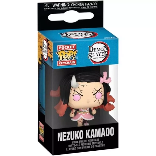 Funko Pop! Nezuko Kamado Pocket Pop! Keychain Demon Form Box