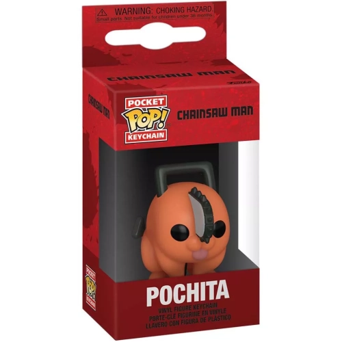 Funko Pop! Pochita Pocket Pop! Keychain Chainsaw Man Box