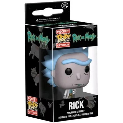 Funko Pop! Rick Pocket Pop! Keychain Rick and Morty Box