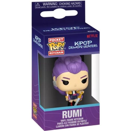 Funko Pop! Rumi Pocket Pop! Keychain KPop Demon Hunters Box